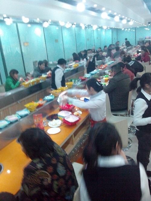自助火锅输送带