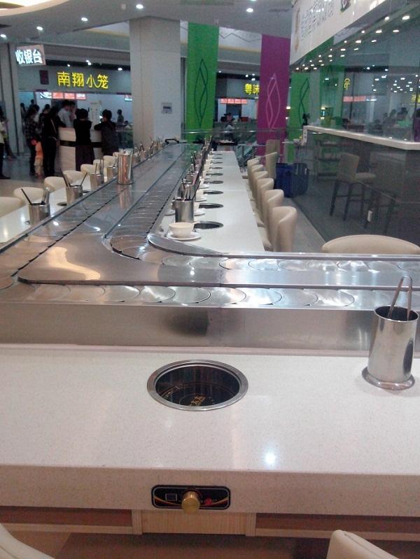 甘肃旋转火锅传送带